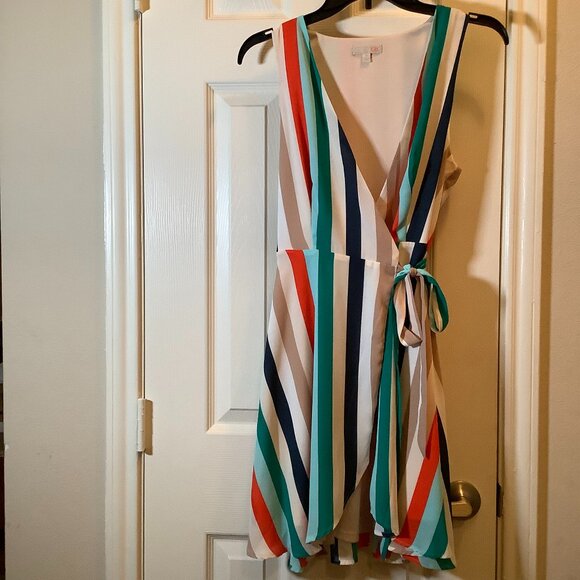 Giani Bernini Dresses & Skirts - Gianni Bini Multicolor Wrap Dress